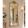 Versailles Royale Ornate Gold Full-Length Wall Mirror