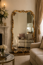 Florentine Rococo Gold Mirror