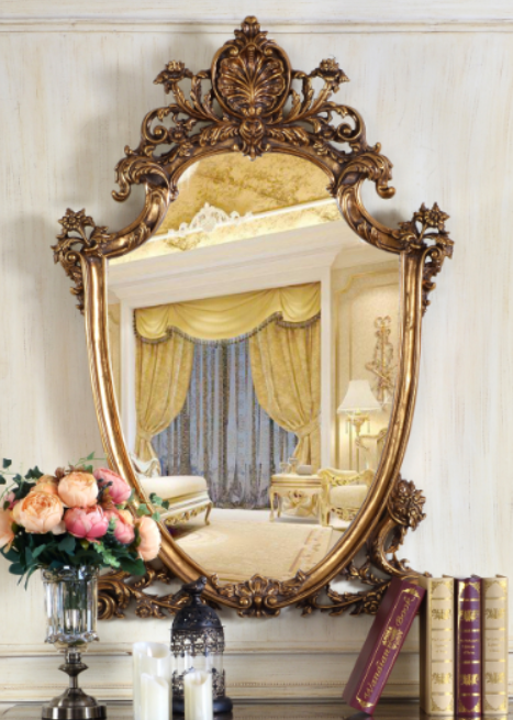 Royal Baroque Gold Statement Mirror