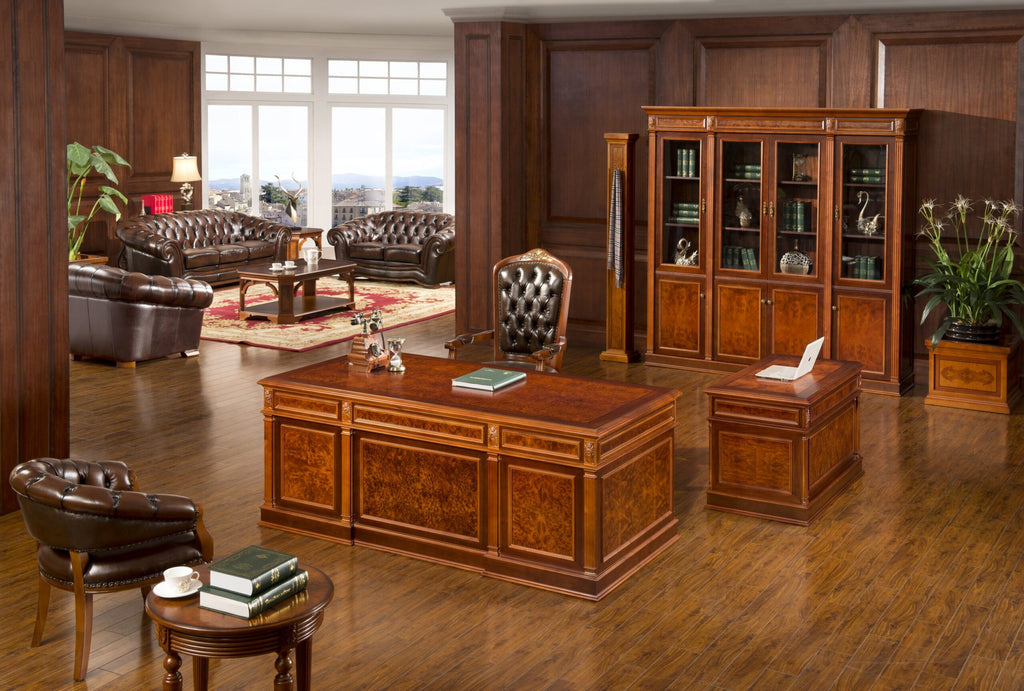 Prestigious 4-Piece Wooden Office Suite