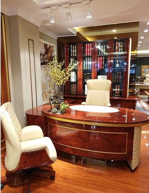 Penultimate CEO Desk for Power and Prestige