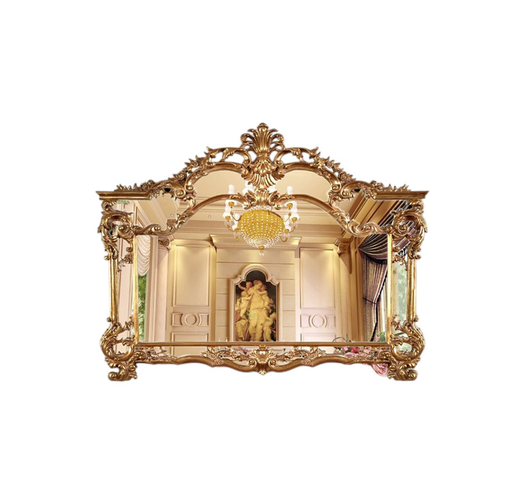 Luxurious Carved Wall Mirror