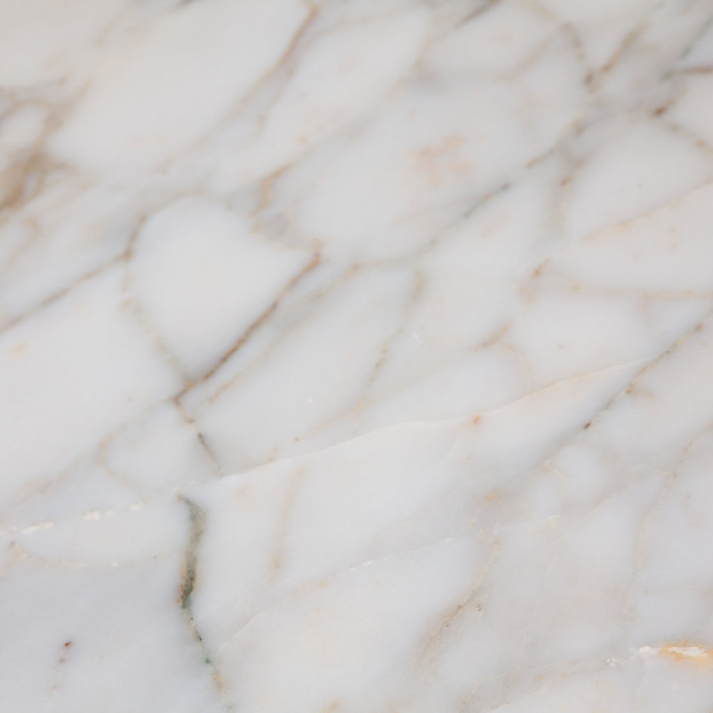 Moderna White Quartz Marble Coffee Table