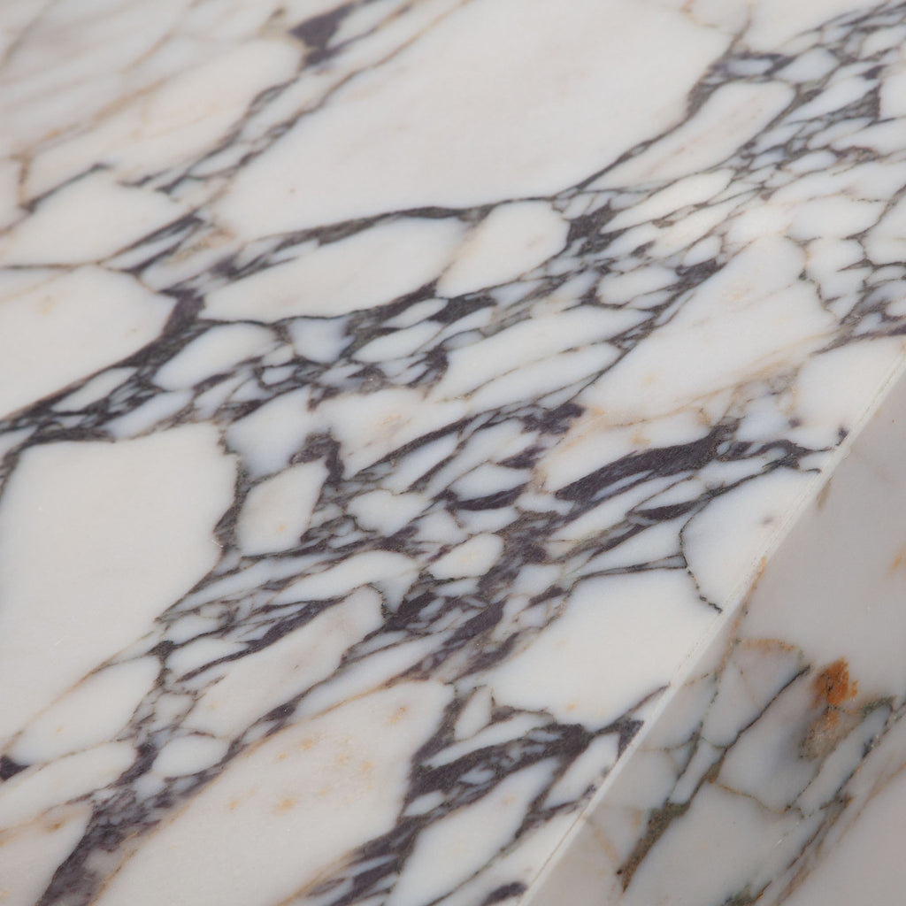 Moderna White Quartz Marble Coffee Table