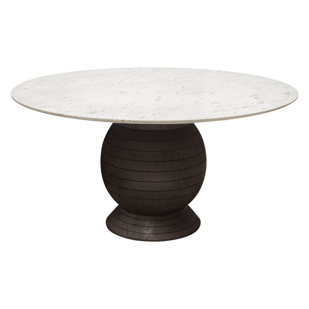 Moderna Round Marble Dining Table