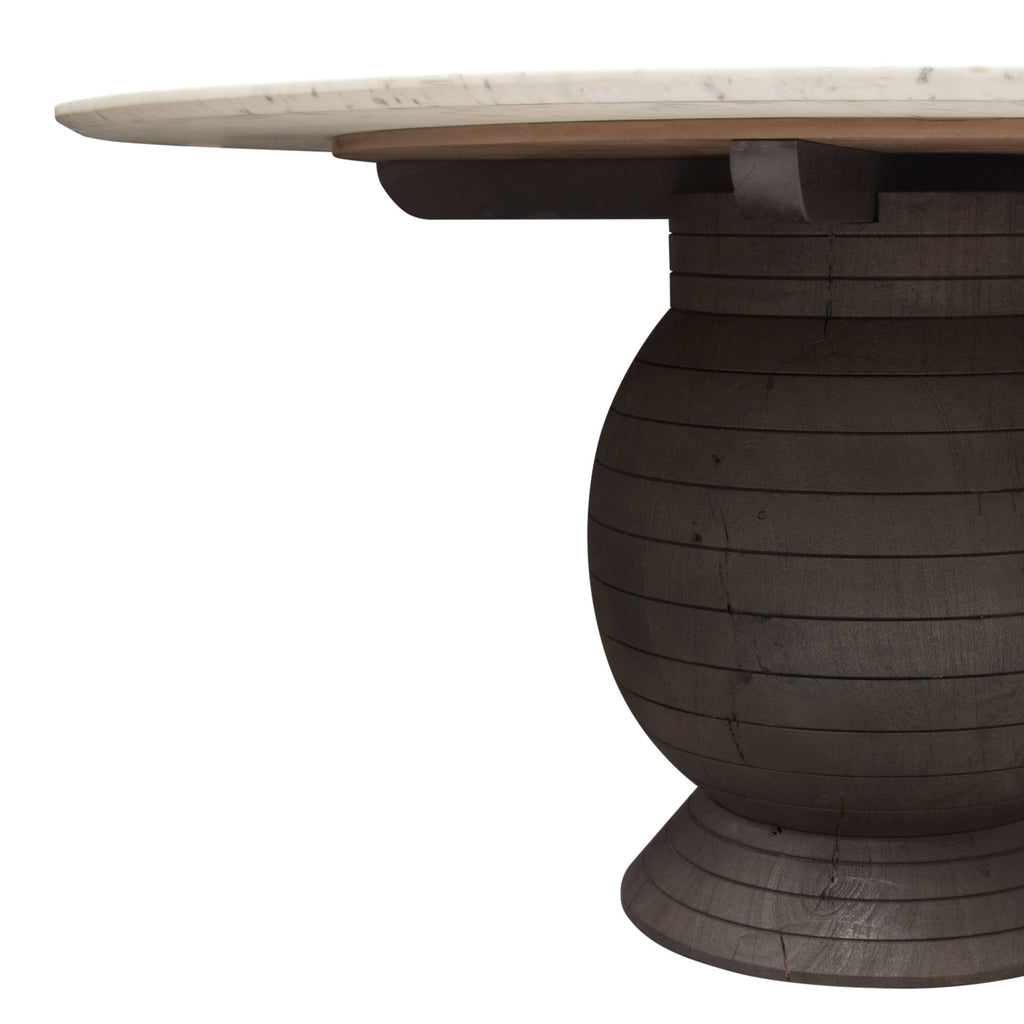 Moderna Round Marble Dining Table