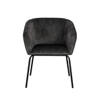Moderna Velvet Upholstered Armchair