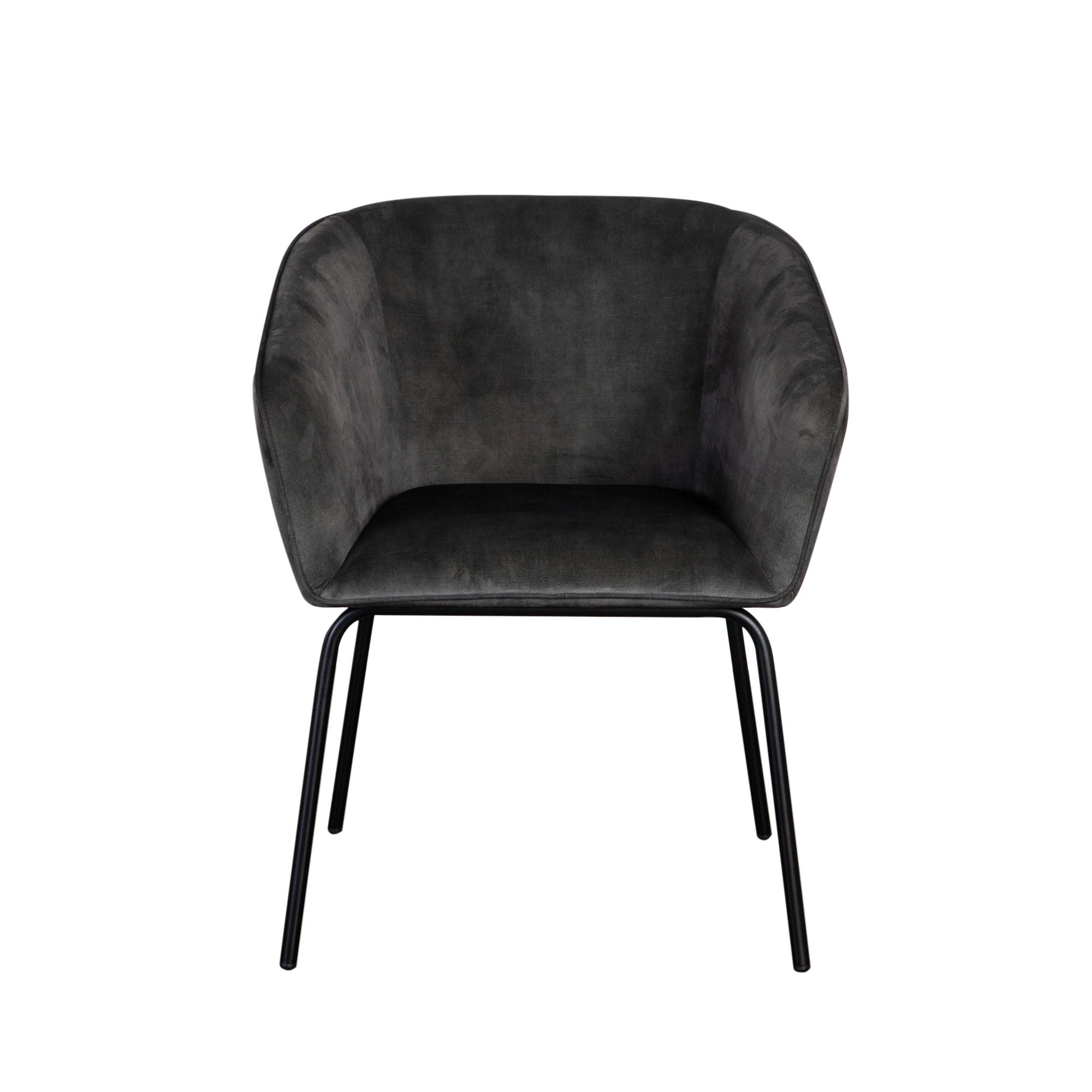 Moderna Velvet Upholstered Armchair