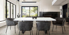 Moderna Velvet Upholstered Armchair