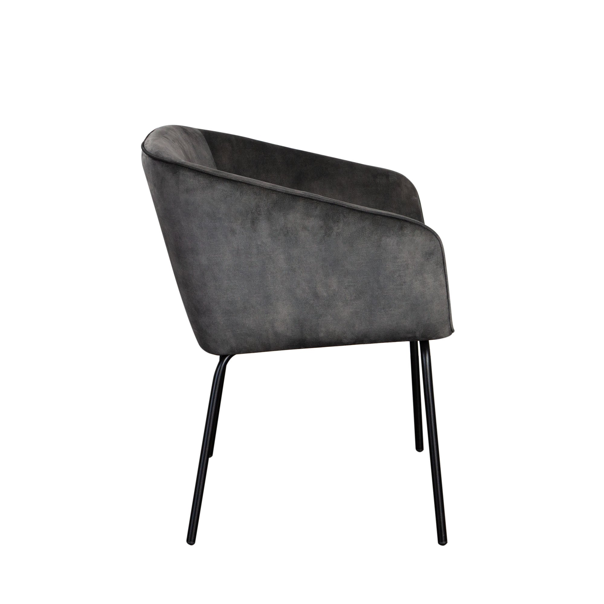 Moderna Velvet Upholstered Armchair