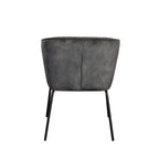 Moderna Velvet Upholstered Armchair