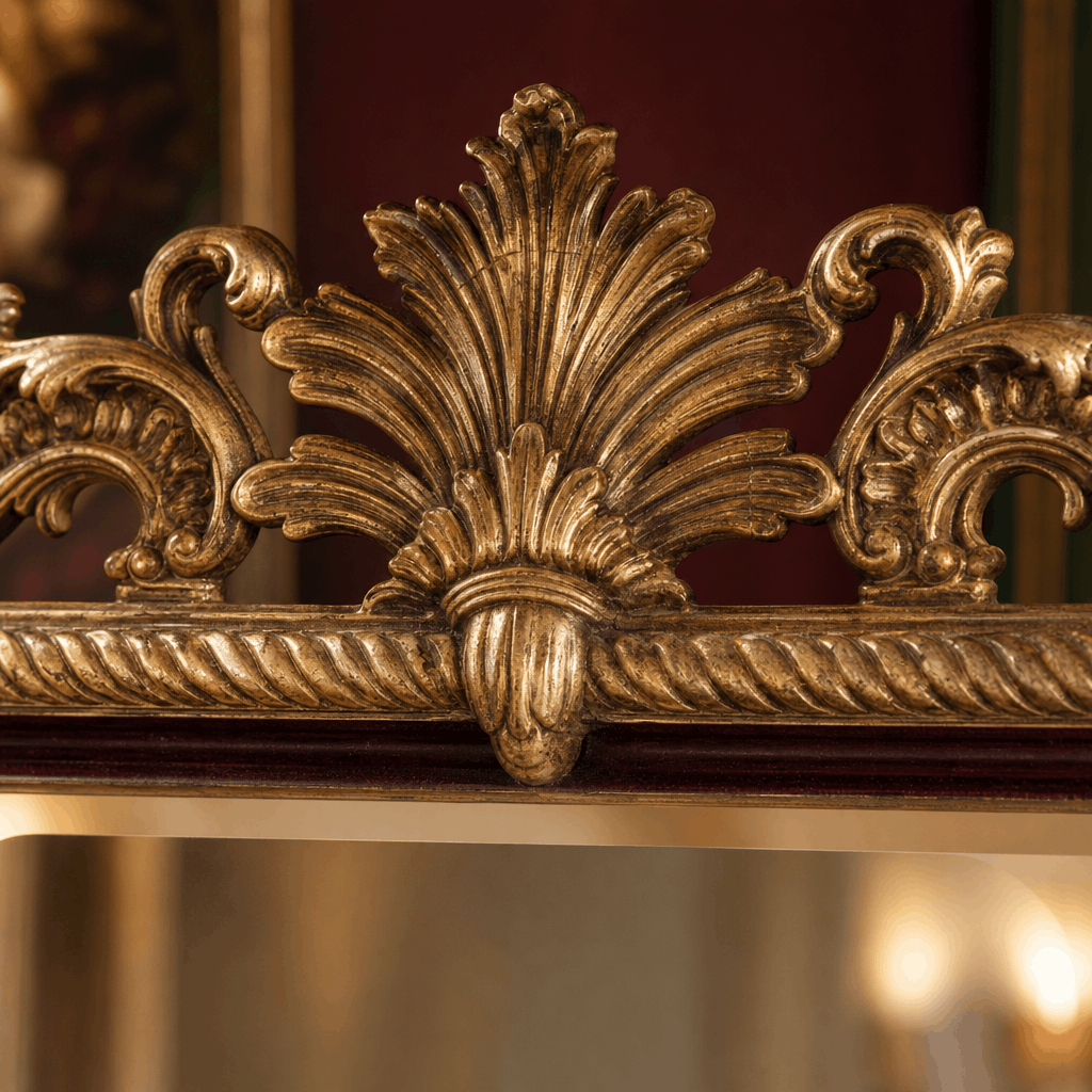Antique-Inspired Statement Mirror