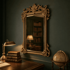 Antique-Inspired Statement Mirror