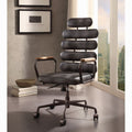 Vintage Executive Top-Grain Leather Office Chair – High Back Swivel Desk Chair