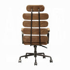 Vintage Executive Top-Grain Leather Office Chair – High Back Swivel Desk Chair