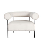 Moderna Curved Back Accent Chair