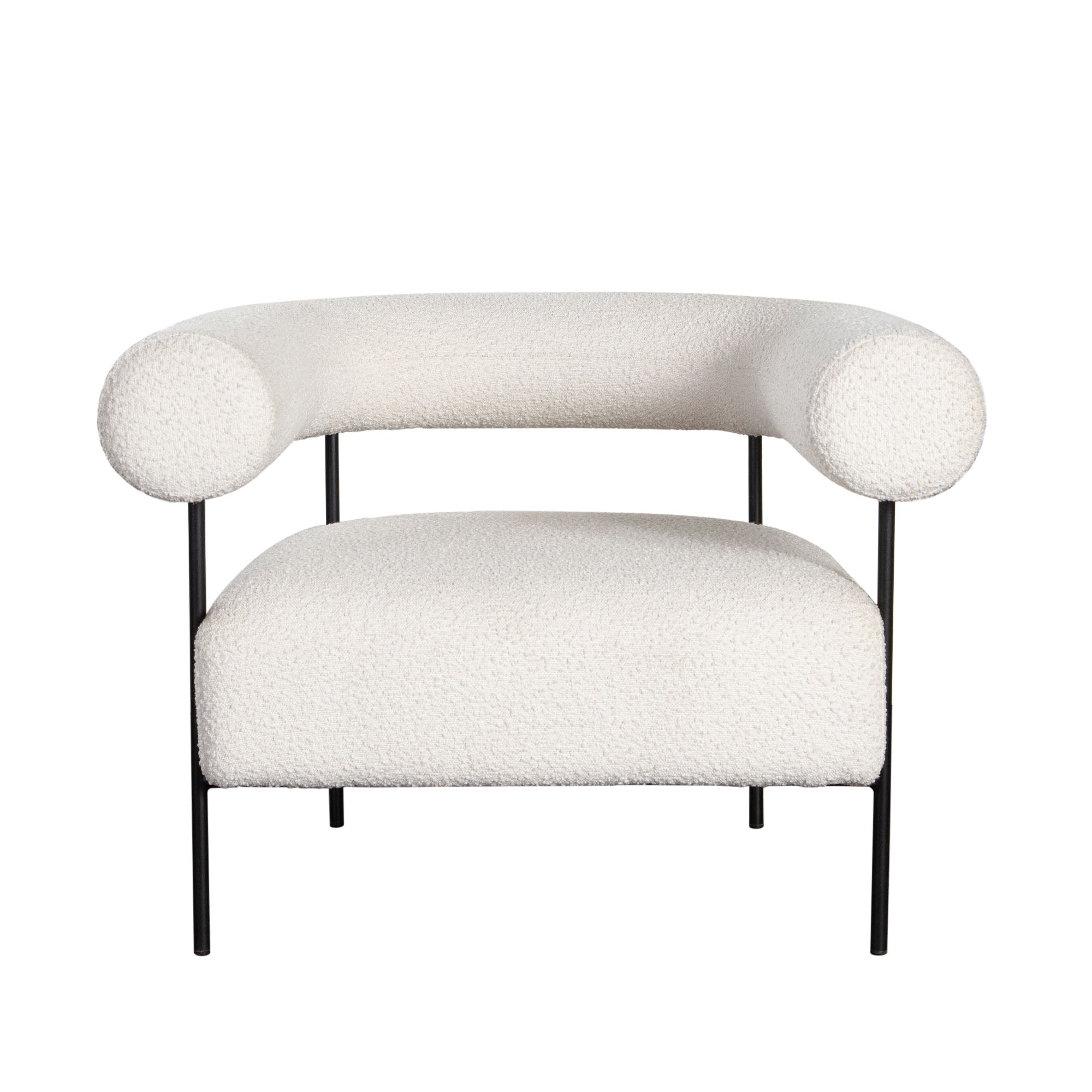 Moderna Curved Back Accent Chair