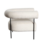 Moderna Curved Back Accent Chair