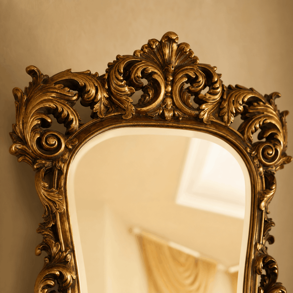Daylan Solid Wood Elongated Mirror