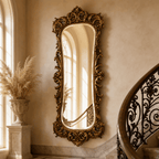 Daylan Solid Wood Elongated Mirror