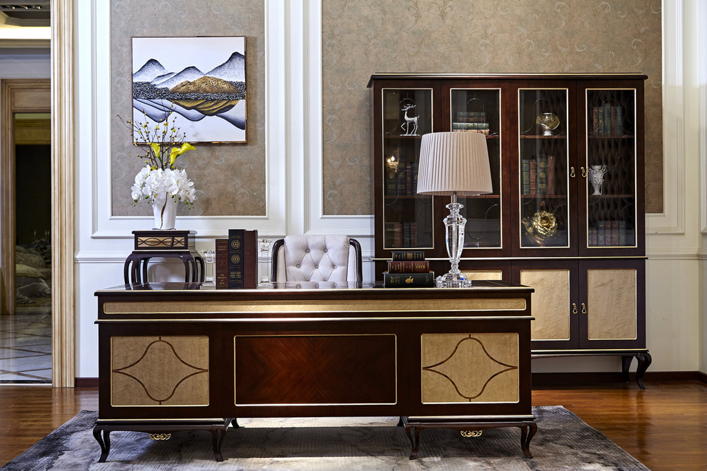 Luxury Mahogany Executive Desk