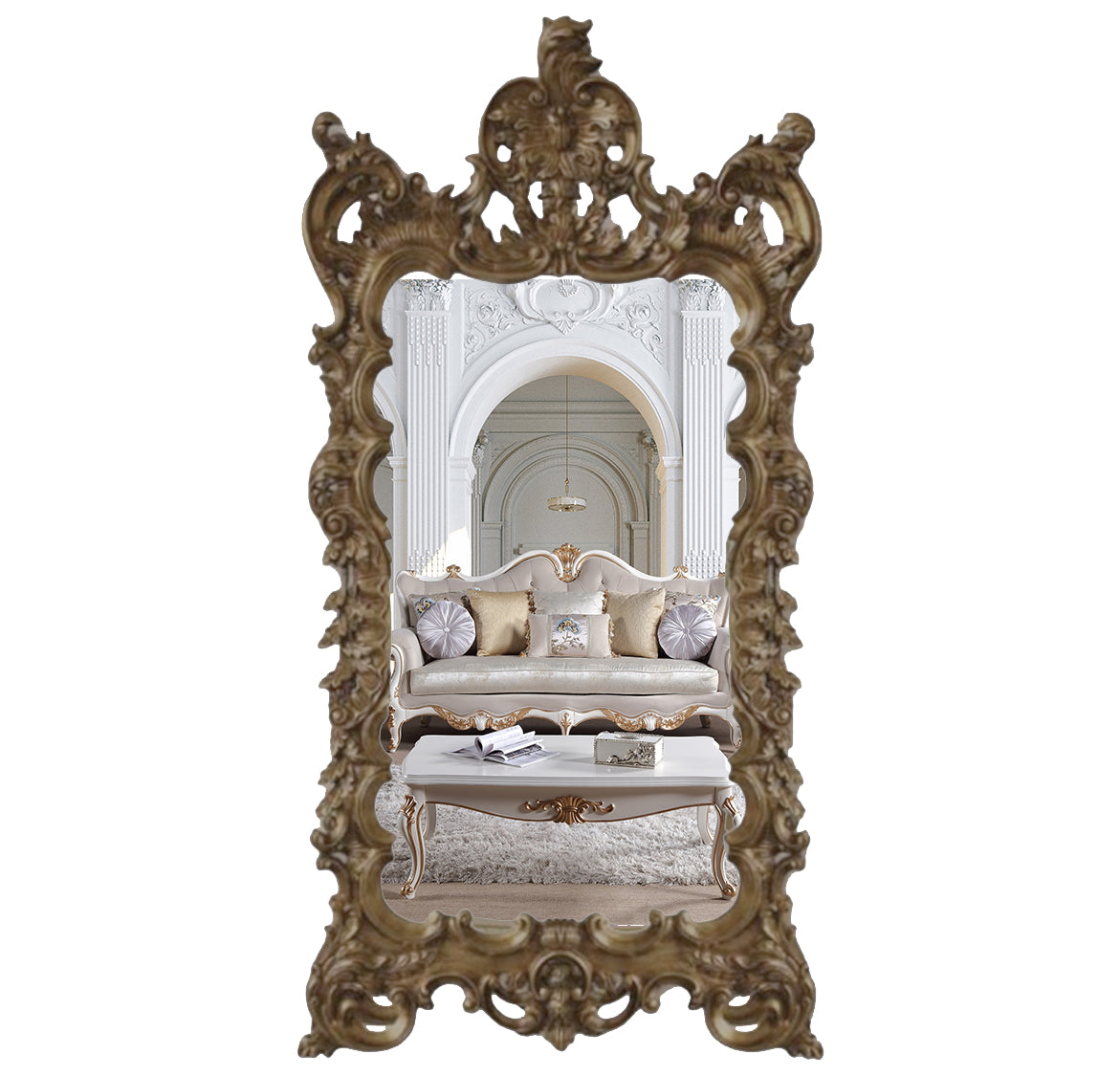 Regal Baroque Statement Mirror
