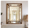Refined Italian-Style Gold Wall Mirror