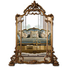 Grand Vintage-Inspired Framed Mirror
