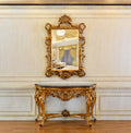 Regal Baroque Gold Console Table