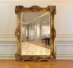 Antique Full Length Mirror – Solid Wood Ornate Floor Mirror