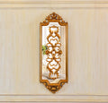 Opulent Gold Leaf Wall Mirror