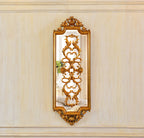 Opulent Gold Leaf Wall Mirror