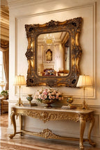 Antique Ornate Wall Mirror