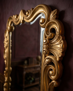 Florentine Rococo Gold Mirror
