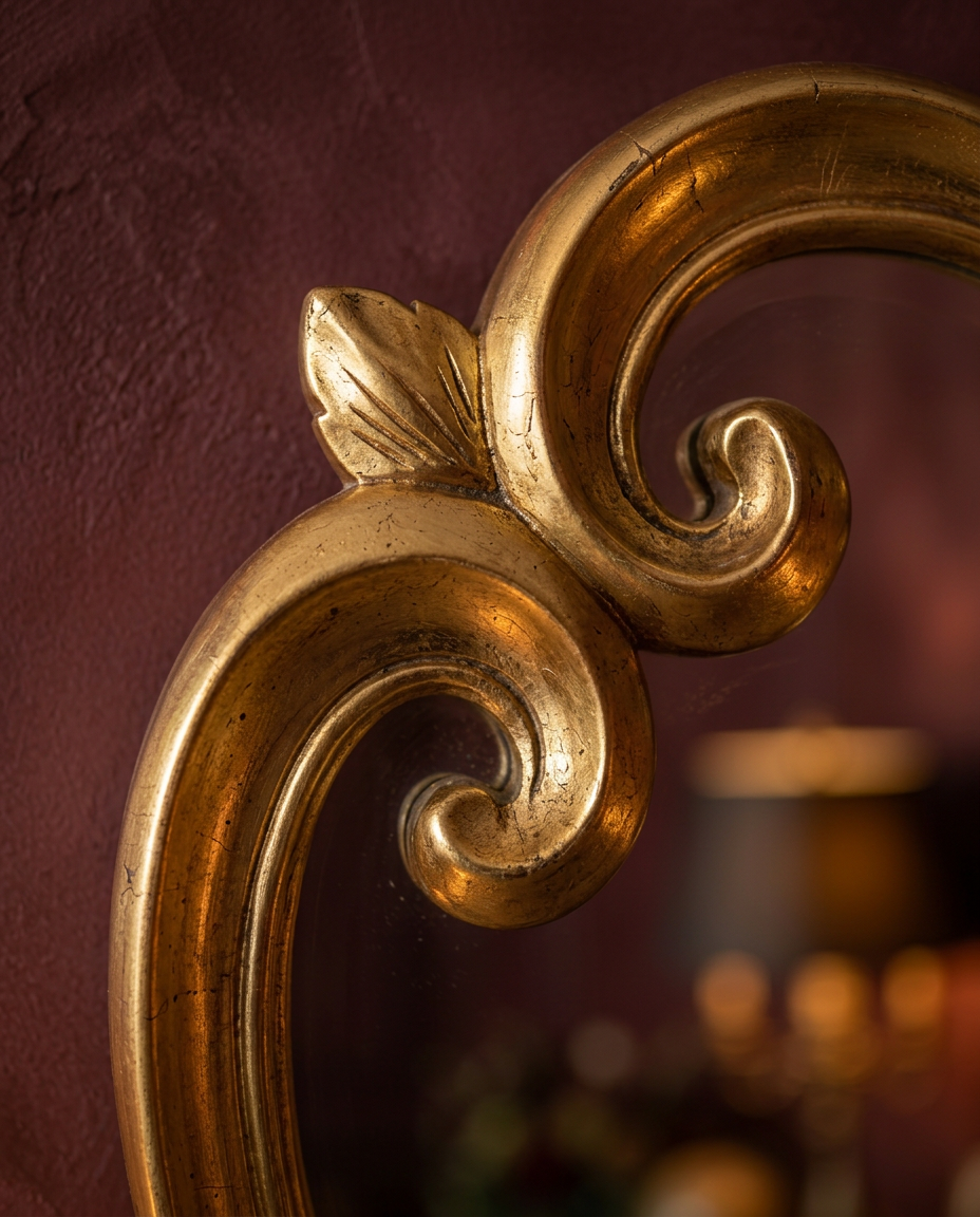 Florentine Rococo Gold Mirror