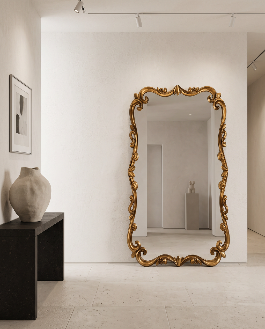 Florentine Rococo Gold Mirror