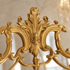Gilded French-Inspired Gold Mirror