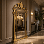 Gilded French-Inspired Gold Mirror