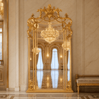 Gilded French-Inspired Gold Mirror