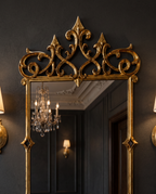Imperial Crown Gold Wall Mirror