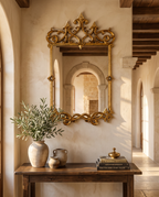 Imperial Crown Gold Wall Mirror