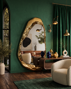 Laguna Freeform Gold Mirror