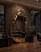Laguna Freeform Gold Mirror