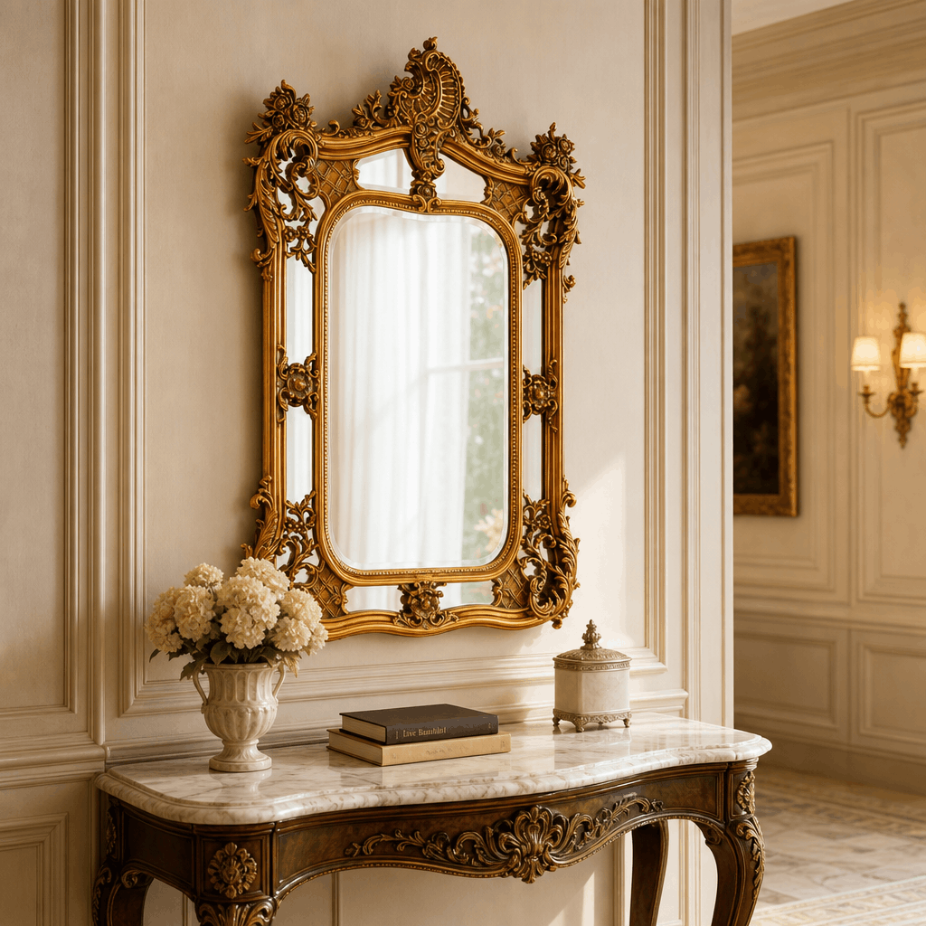 Luxurious Ornate Mirror