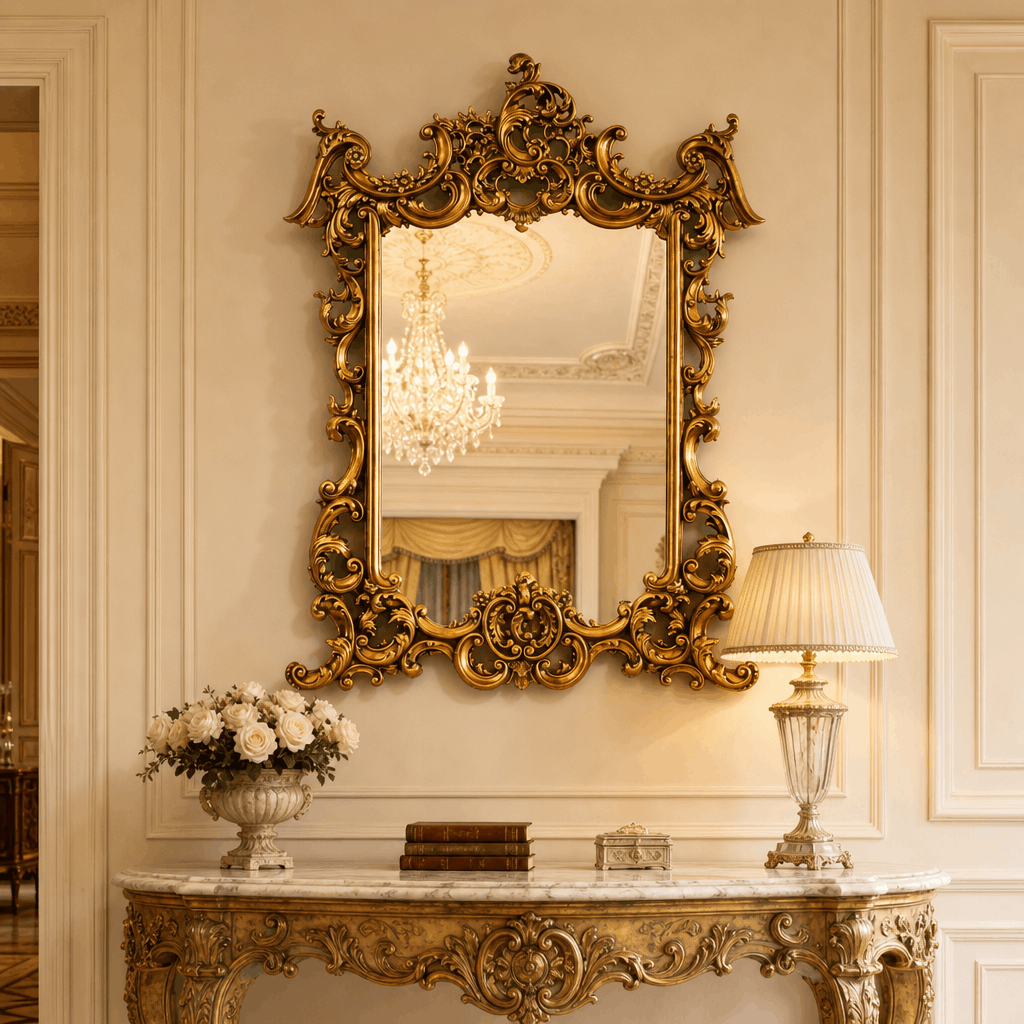 Majestic Venetian Gold Statement Mirror