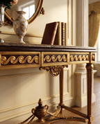 Medici Carved Marble Console