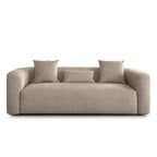 Olli Wheat Fabric Sofa & Swivel Chair Set