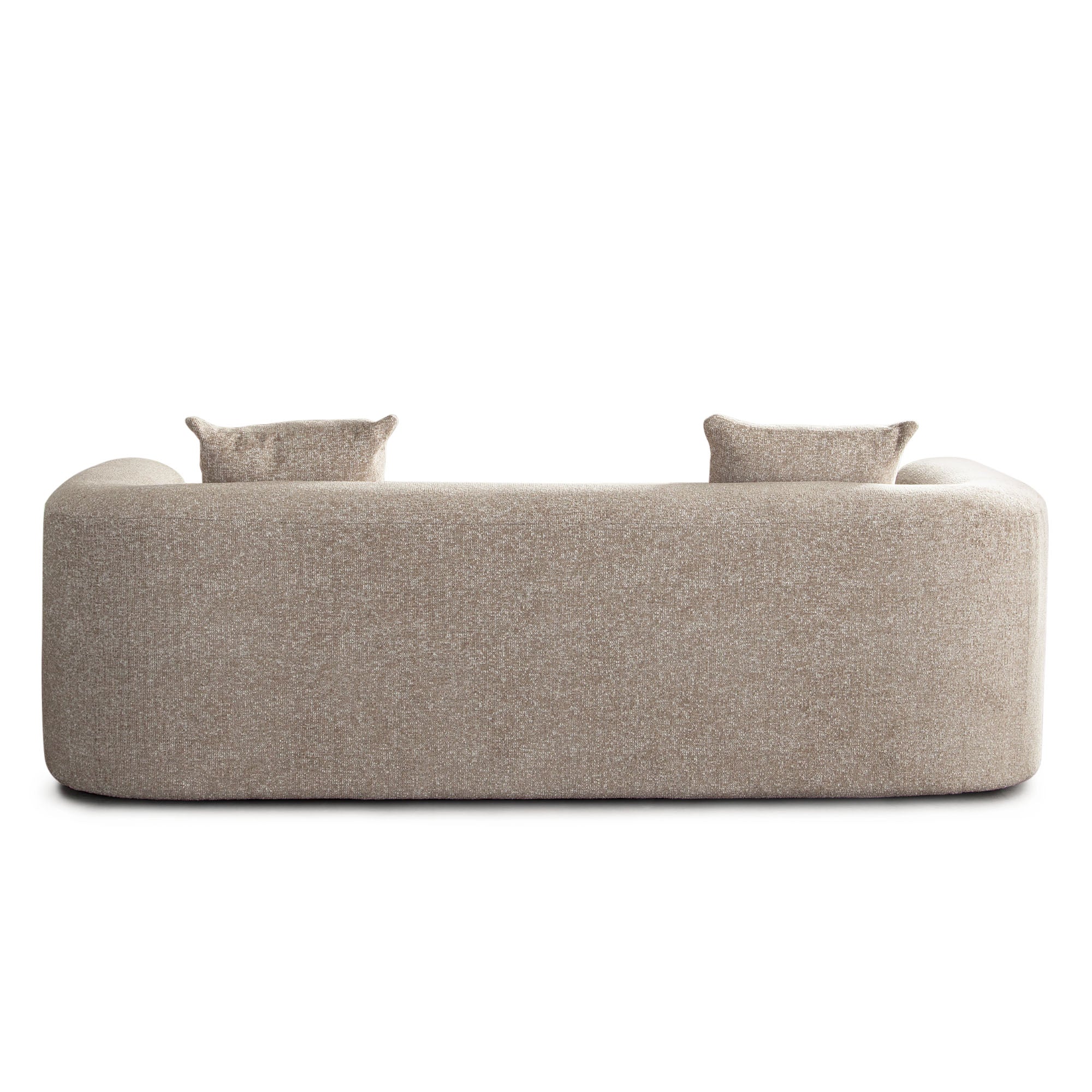 Olli Wheat Fabric Sofa & Swivel Chair Set