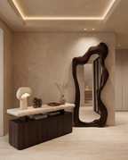 Onda Espresso Floor Mirror