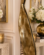 Onda Gold Floor Mirror